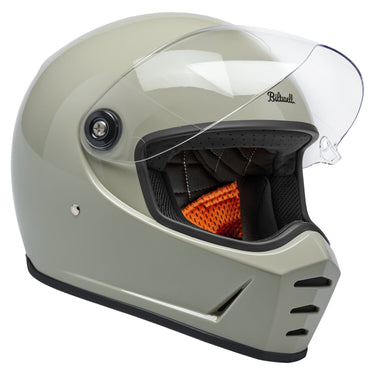 Biltwell Lane Splitter Helmet - Chalk