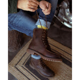 Trip Machine Moc-Toe Boots - Mocha