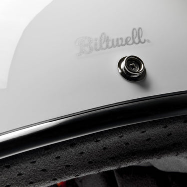 Biltwell Gringo Helmet - Gloss White