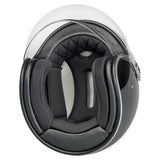 Biltwell Tahoe Helmet - Gloss Black