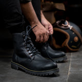 Trip Machine Derby Boots - Dark Shadow