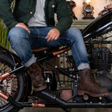 Trip Machine Moc-Toe Boots - Mocha