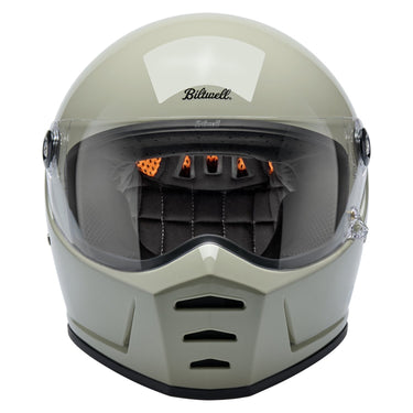 Biltwell Lane Splitter Helmet - Chalk