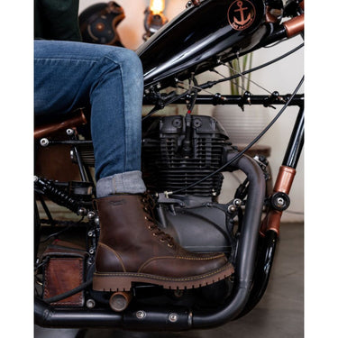 Trip Machine Moc-Toe Boots - Mocha