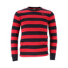 13 1/2 Behind Bars Longsleeve - Red/Black - MOTOCCINO