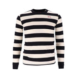 13 1/2 Behind Bars Longsleeve - White Black - MOTOCCINO