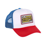 13 1/2 It'S A Chopper Baby Trucker Cap - Blue/Red - MOTOCCINO