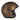 13 1/2 Skull Bucket Helmet - Flames Matte Gold - MOTOCCINO