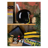 13 1/2 Skull Bucket Helmet - Gloss Black - MOTOCCINO