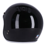 13 1/2 Skull Bucket Helmet - Gloss Black - MOTOCCINO