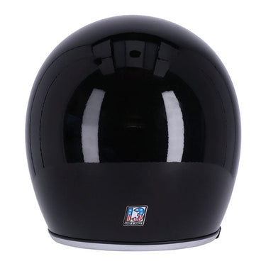 13 1/2 Skull Bucket Helmet - Gloss Black - MOTOCCINO