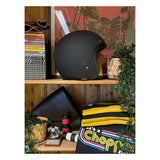 13 1/2 Skull Bucket Helmet - Matt Black - MOTOCCINO