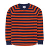 13 1/2 Waffle Jersey - Orange/Navy - MOTOCCINO