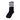 American Socks Mid high Back In Black II triple white stripe