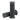Biltwell 1" TPV grips Kung Fu gray