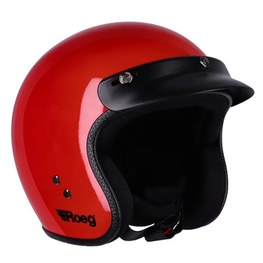 Roeg JETT helmet - Flaming Red Gloss