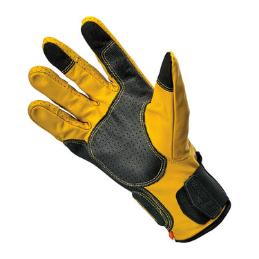 Biltwell Borrego gloves gold/black CE appr.