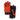 Roeg FNGR Textile gloves orange