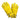 By City Second Skin Gloves - Yellow