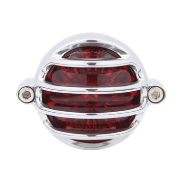 Motone, Lecter LED taillight. Polished, no bracket. ECE