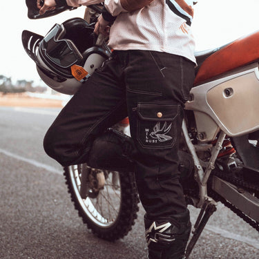 Wildust Sisters Overland Cargo Pants - Black - MOTOCCINO