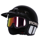 Roeg Jett Helmet - Curbstone White - MOTOCCINO