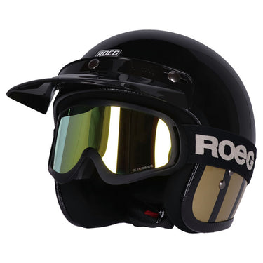 Roeg Jett Helmet - Curbstone Gold - MOTOCCINO