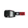100% Barstow Goggles - House Ind Silver Lens - MOTOCCINO