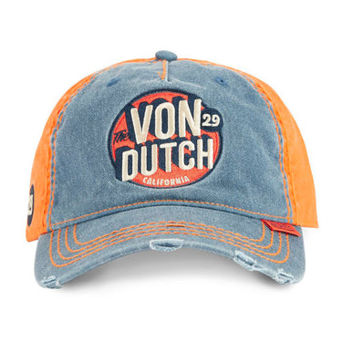 Von Dutch Retro Trend 02 cap denim/orange