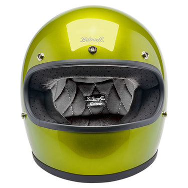 Biltwell Gringo Helmet - Metallic Lime - MOTOCCINO