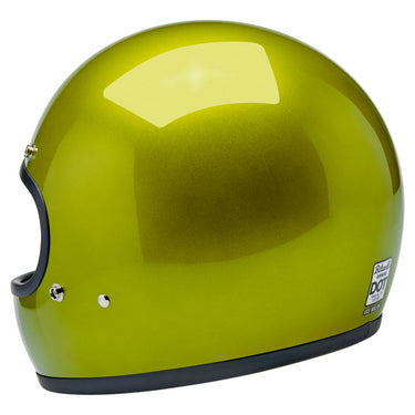 Biltwell Gringo Helmet - Metallic Lime - MOTOCCINO