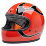 Biltwell Gringo Helmet - Comp Orange Flames - MOTOCCINO