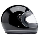 Biltwell Gringo S Helmet - Storm Grey/Black Tracker Gloss - MOTOCCINO