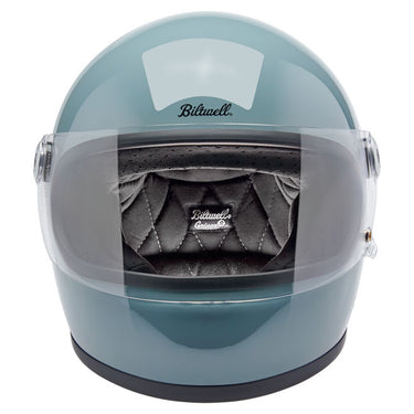 Biltwell Gringo S Helmet - Agave Blue Gloss - MOTOCCINO