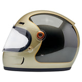 Biltwell Gringo Sv Helmet - Metallic Champagne/Charcoal Tracker - MOTOCCINO