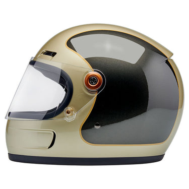 Biltwell Gringo Sv Helmet - Metallic Champagne/Charcoal Tracker - MOTOCCINO