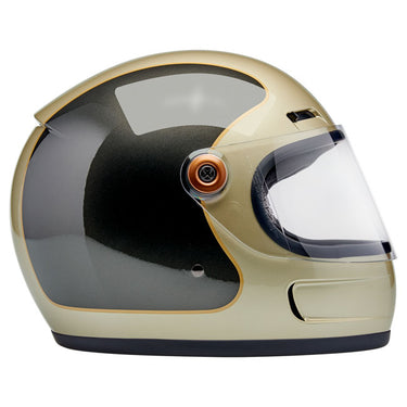Biltwell Gringo Sv Helmet - Metallic Champagne/Charcoal Tracker - MOTOCCINO