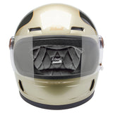 Biltwell Gringo Sv Helmet - Metallic Champagne/Charcoal Tracker - MOTOCCINO