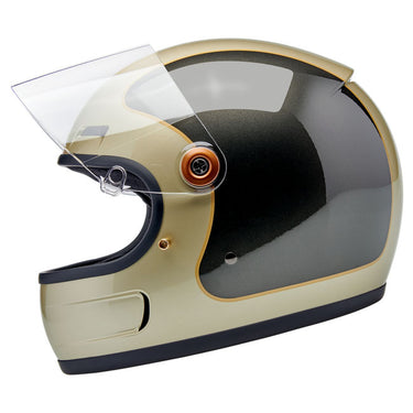 Biltwell Gringo Sv Helmet - Metallic Champagne/Charcoal Tracker - MOTOCCINO