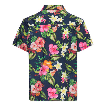 King Kerosin Tropcial flowers hawaii shirt
