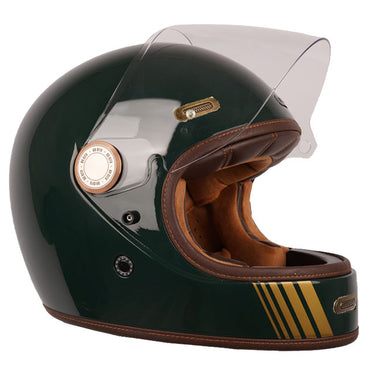 By City Roadster III Helmet - Dark Green - MOTOCCINO