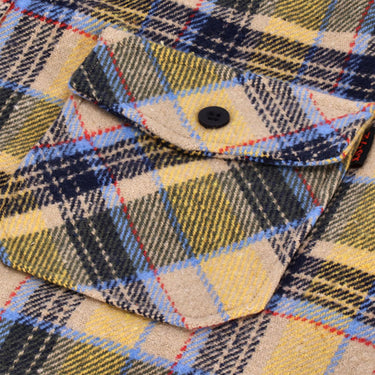 13 1/2 Steel flannel yellow - MOTOCCINO