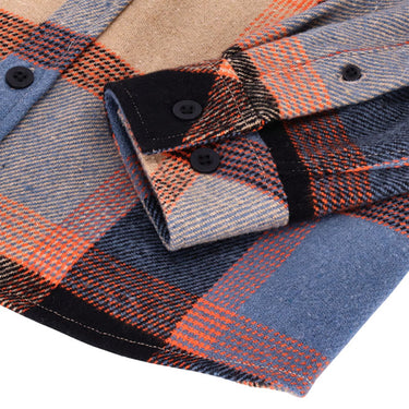 13 1/2 Steel flannel oxblood - MOTOCCINO