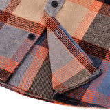 13 1/2 Steel flannel oxblood - MOTOCCINO