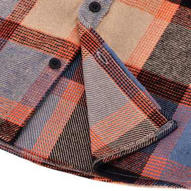 13 1/2 Steel flannel oxblood - MOTOCCINO