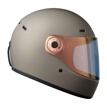 John Doe JD/ONE Frozen Helmet - Titanium - MOTOCCINO