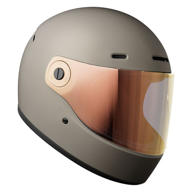 John Doe JD/ONE Frozen Helmet - Titanium - MOTOCCINO