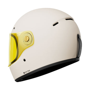 John Doe JD/ONE Frozen Helmet - Off-white - MOTOCCINO