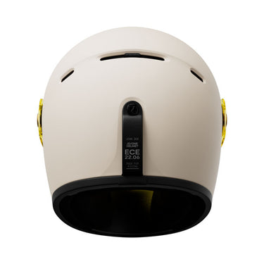 John Doe JD/ONE Frozen Helmet - Off-white - MOTOCCINO