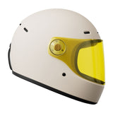 John Doe JD/ONE Frozen Helmet - Off-white - MOTOCCINO